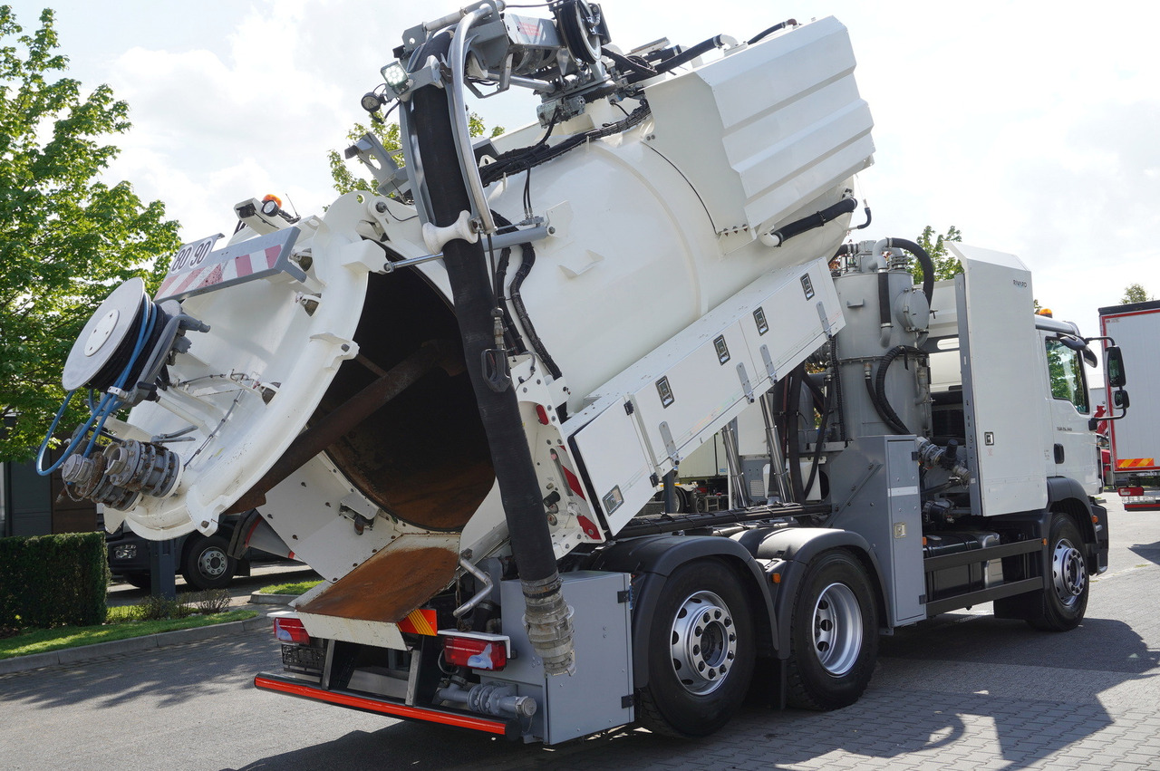 MAN TGM 26.340 E6 / RIVARD sewage cleaner 11.8 m3 / 170 tho. km / steered axle - شاحنة الشفط: صورة 3 MAN TGM 26.340 E6 / RIVARD sewage cleaner 11.8 m3 / 170 tho. km / steered axle - شاحنة الشفط: صورة 3