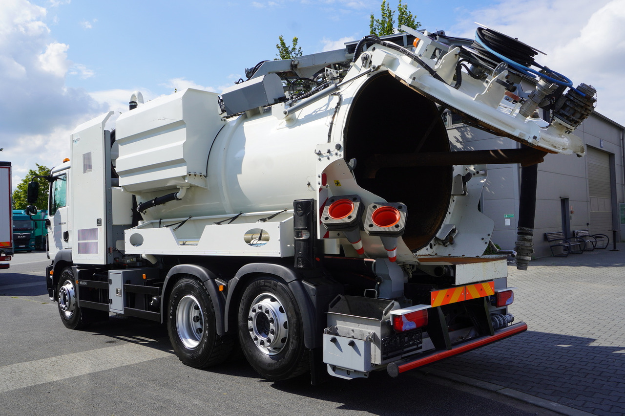 MAN TGM 26.340 E6 / RIVARD sewage cleaner 11.8 m3 / 170 tho. km / steered axle - شاحنة الشفط: صورة 5 MAN TGM 26.340 E6 / RIVARD sewage cleaner 11.8 m3 / 170 tho. km / steered axle - شاحنة الشفط: صورة 5