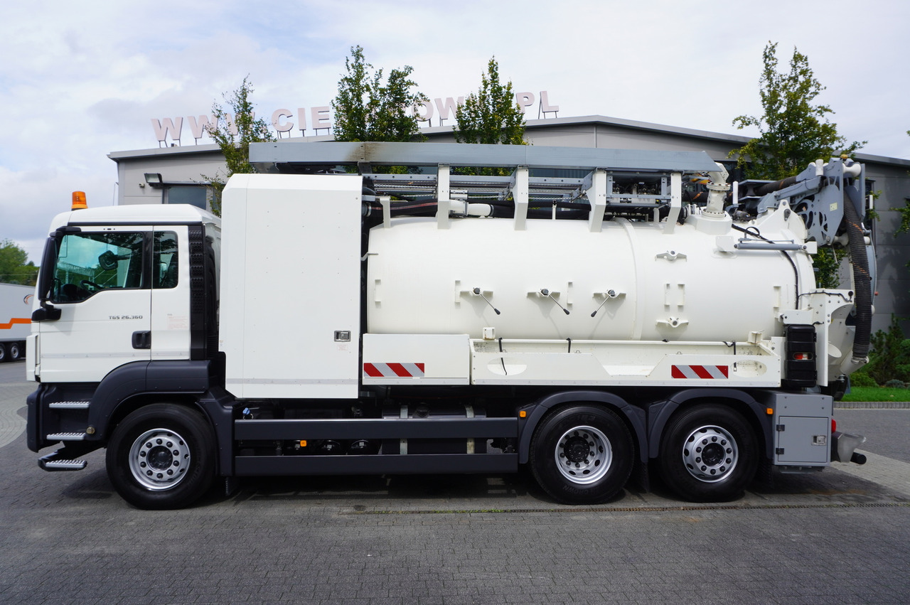 MAN TGS 26.360 E6 / RIVARD sewage cleaner 18 m3 / 115 tho. km / steering axle / 2 units - شاحنة الشفط: صورة 3 MAN TGS 26.360 E6 / RIVARD sewage cleaner 18 m3 / 115 tho. km / steering axle / 2 units - شاحنة الشفط: صورة 3