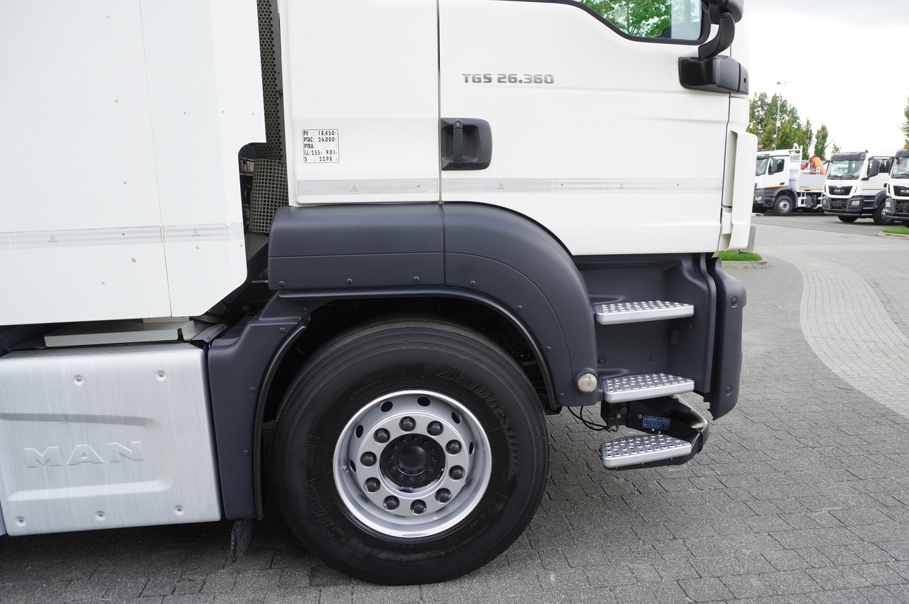 شاحنة الشفط MAN TGS 26.360 E6 / RIVARD sewage cleaner 18 m3 / 115 tho. km / steering axle / 2 units: صورة 23