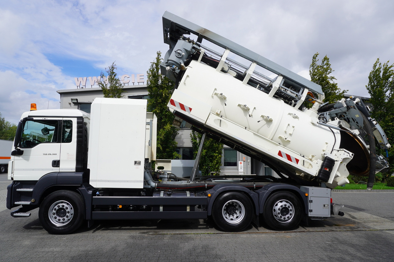 MAN TGS 26.360 E6 / RIVARD sewage cleaner 18 m3 / 115 tho. km / steering axle / 2 units - شاحنة الشفط: صورة 4 MAN TGS 26.360 E6 / RIVARD sewage cleaner 18 m3 / 115 tho. km / steering axle / 2 units - شاحنة الشفط: صورة 4