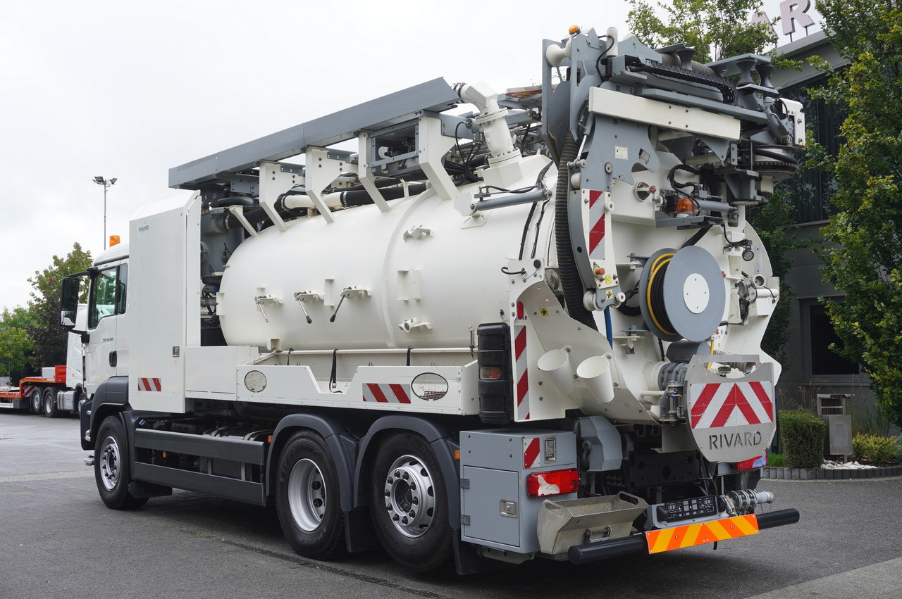 MAN TGS 26.360 E6 / RIVARD sewage cleaner 18 m3 / 180 tho. km / steering axle / 2 units - شاحنة الشفط: صورة 4 MAN TGS 26.360 E6 / RIVARD sewage cleaner 18 m3 / 180 tho. km / steering axle / 2 units - شاحنة الشفط: صورة 4