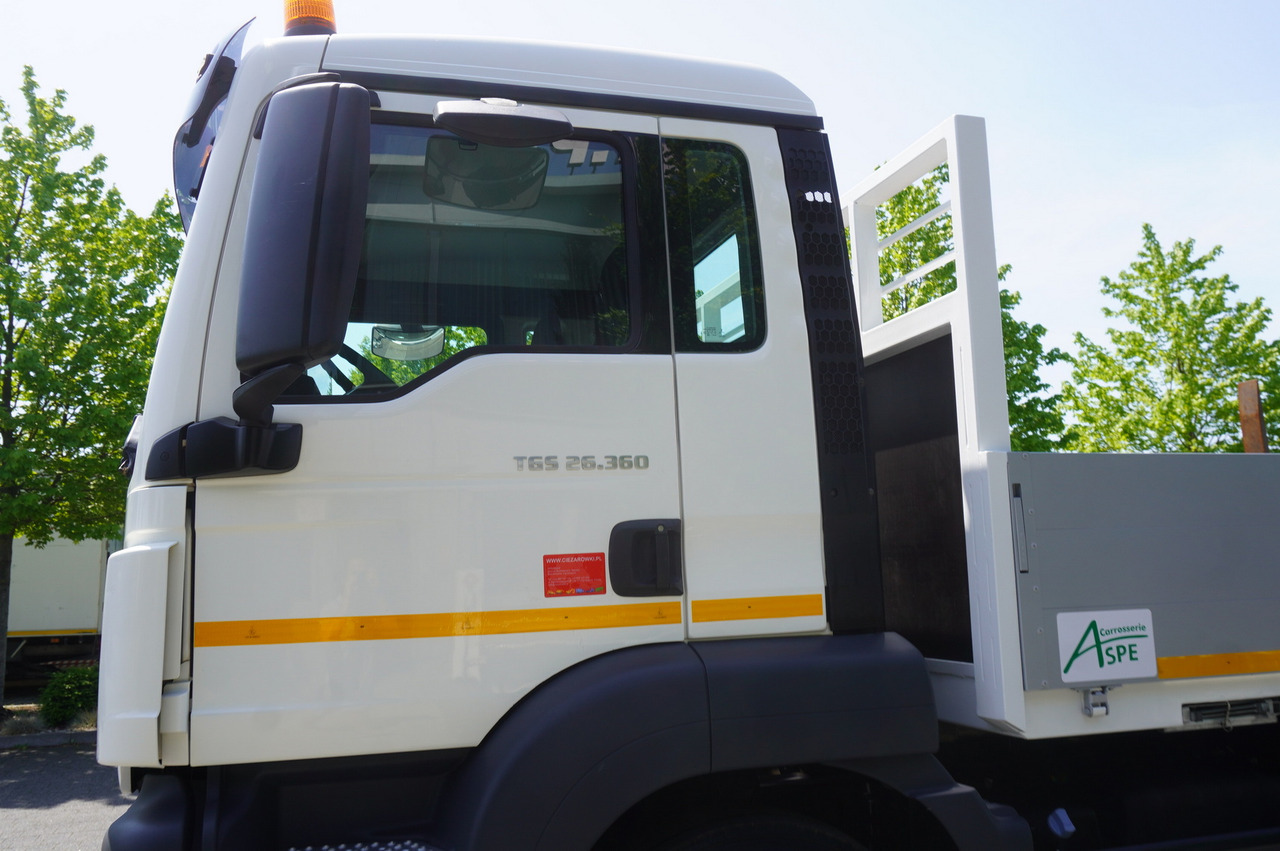 شاحنات مسطحة, شاحنة كرين MAN TGS 26.360 Flatbed / Fassi F175 7.7 T / steered 3rd axle: صورة 20 شاحنات مسطحة, شاحنة كرين MAN TGS 26.360 Flatbed / Fassi F175 7.7 T / steered 3rd axle: صورة 20