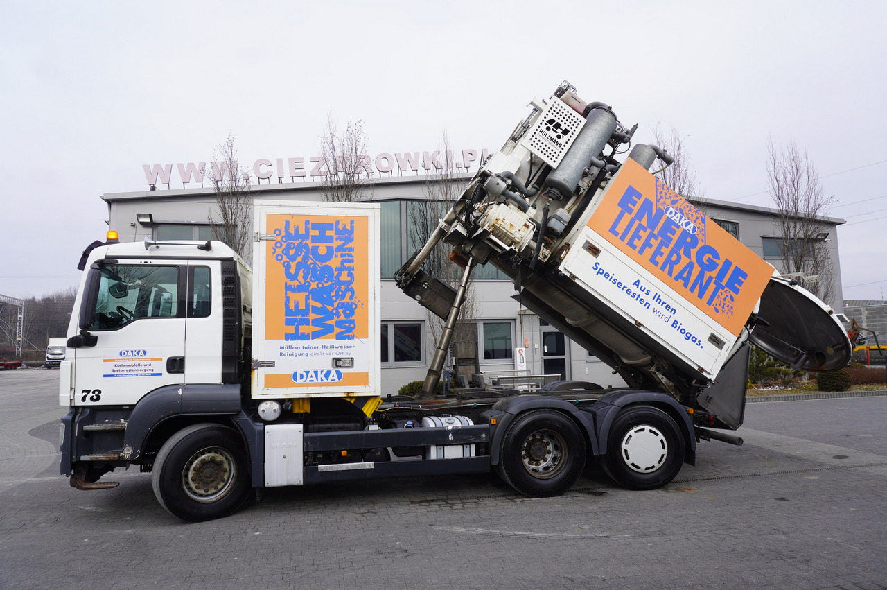 MAN TGS 26.360 / Holzmann Fahrzeugbau HBS 28/120.00 kitchen waste vehicle / Euro 5 - شاحنة النفايات: صورة 2 MAN TGS 26.360 / Holzmann Fahrzeugbau HBS 28/120.00 kitchen waste vehicle / Euro 5 - شاحنة النفايات: صورة 2