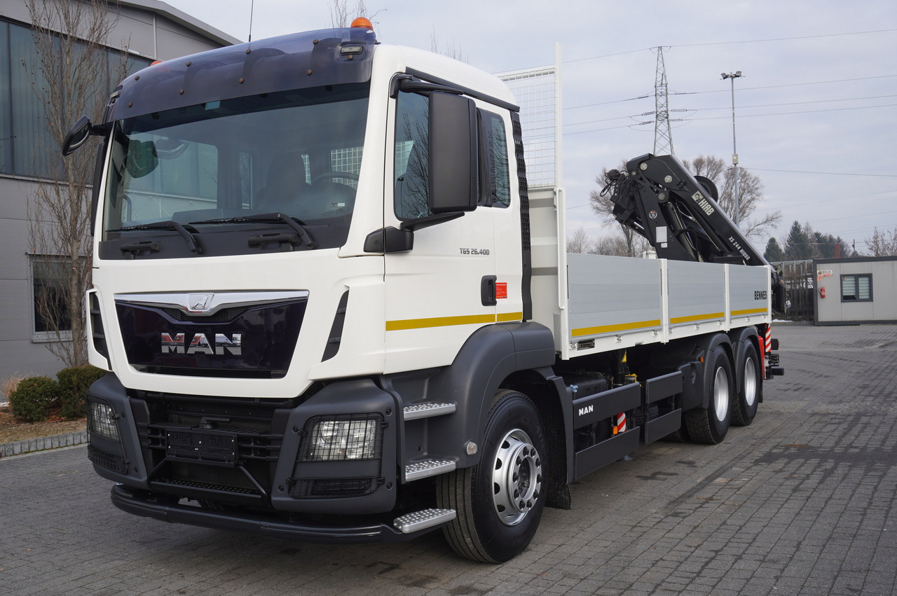 MAN TGS 26.400 / HDS HIAB 244 EP-4 HIDUO 8500 kg / 6x4 - شاحنات مسطحة, شاحنة كرين: صورة 2 MAN TGS 26.400 / HDS HIAB 244 EP-4 HIDUO 8500 kg / 6x4 - شاحنات مسطحة, شاحنة كرين: صورة 2