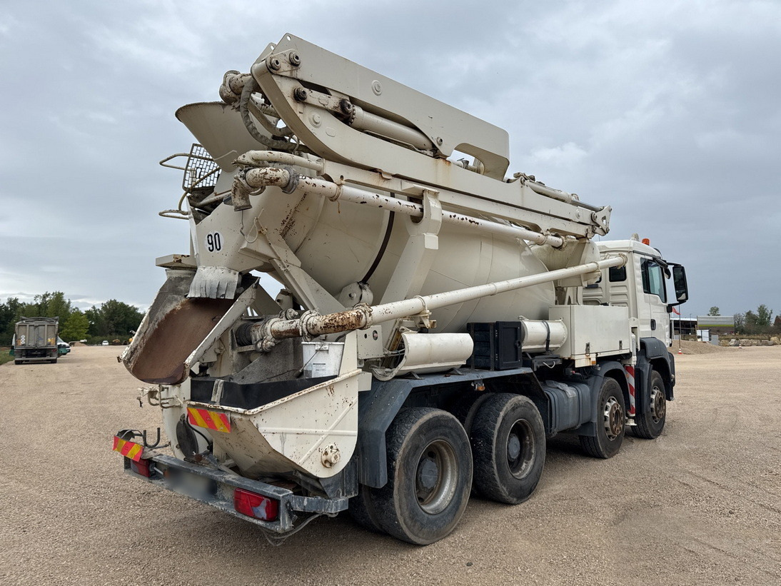 MAN TGS 32.400 8x4 Concrete Mixer Pump truck / 426 MTH !!! / 18 meters - شاحنة خلاطة خرسانة: صورة 5 MAN TGS 32.400 8x4 Concrete Mixer Pump truck / 426 MTH !!! / 18 meters - شاحنة خلاطة خرسانة: صورة 5