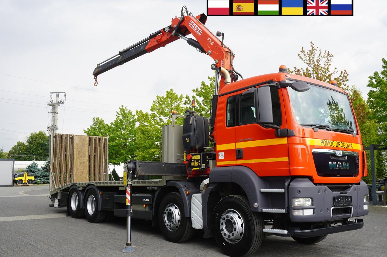 MAN TGS 35.360 E5 8x2 / FASSI F165 / 5.4 T cap. / 8.25 m reach - شاحنة كرين: صورة 1 MAN TGS 35.360 E5 8x2 / FASSI F165 / 5.4 T cap. / 8.25 m reach - شاحنة كرين: صورة 1