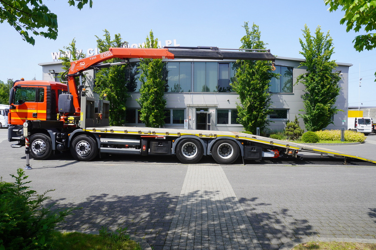 MAN TGS 35.360 E6 8x2 / FASSI F235 crane / 6.5 T cap. / 8.3 m reach - شاحنة نقل سيارات شاحنة, شاحنة كرين: صورة 5 MAN TGS 35.360 E6 8x2 / FASSI F235 crane / 6.5 T cap. / 8.3 m reach - شاحنة نقل سيارات شاحنة, شاحنة كرين: صورة 5