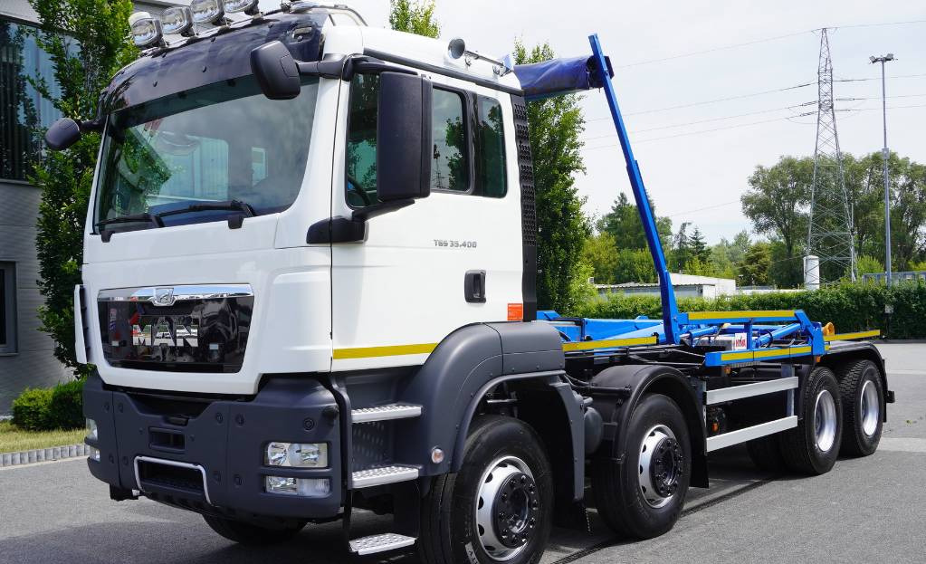 MAN TGS 35.400 8×4 HYVA LIFT 32.56 SE hooklift - شاحنة ذات خطاف: صورة 4 MAN TGS 35.400 8×4 HYVA LIFT 32.56 SE hooklift - شاحنة ذات خطاف: صورة 4