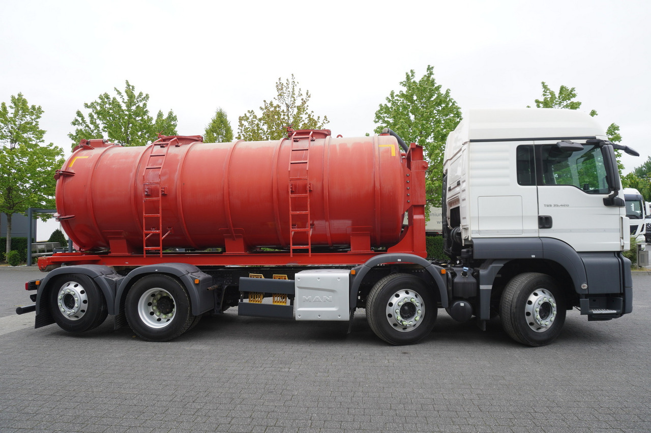 MAN TGS 35.420 8×2 / NEW septic barrel 13000 L / 3 steered axles - حاقن الطين: صورة 5 MAN TGS 35.420 8×2 / NEW septic barrel 13000 L / 3 steered axles - حاقن الطين: صورة 5