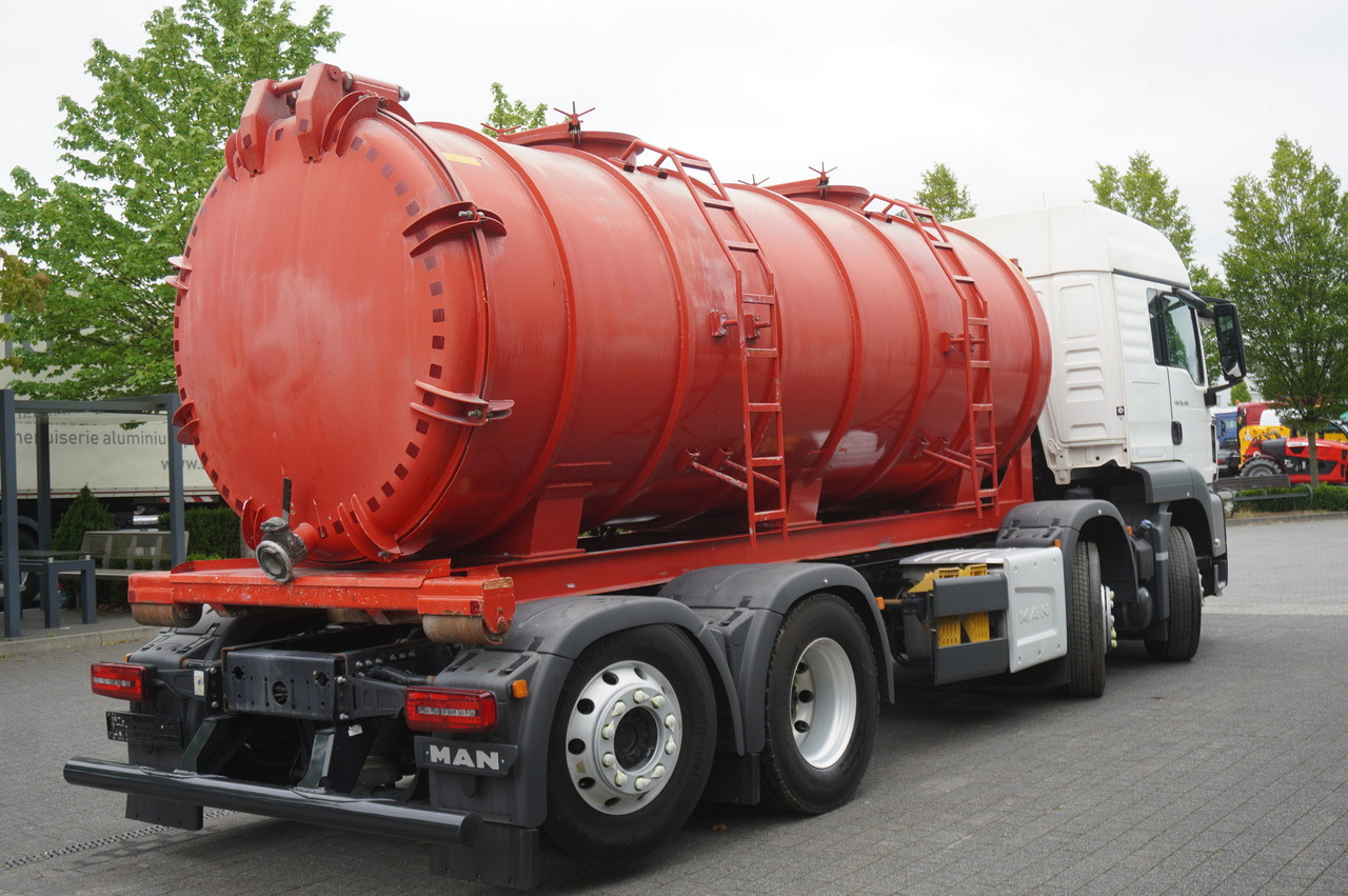 MAN TGS 35.420 8×2 / NEW septic barrel 13000 L / 3 steered axles - حاقن الطين: صورة 4 MAN TGS 35.420 8×2 / NEW septic barrel 13000 L / 3 steered axles - حاقن الطين: صورة 4
