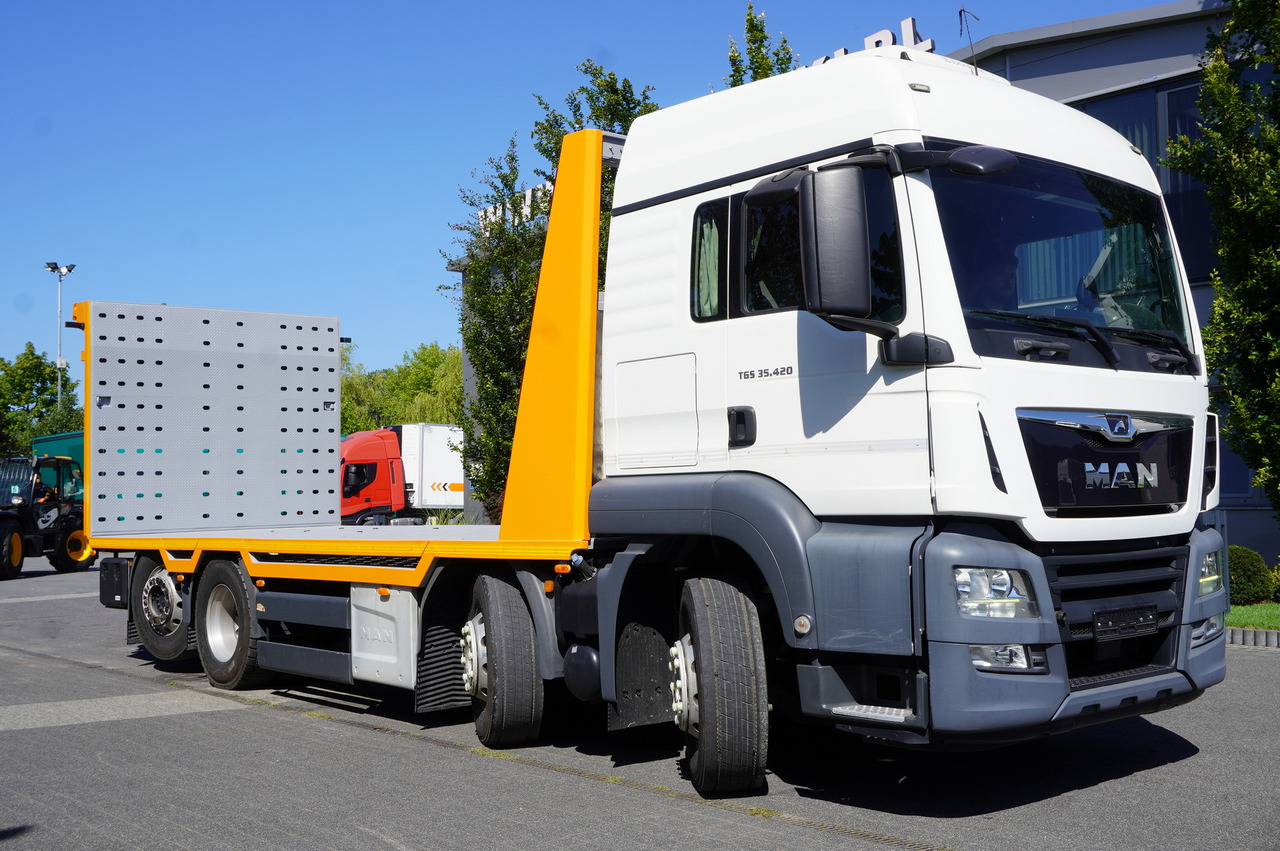 MAN TGS 35.420 8×2 / New tow truck / 3 steered axles / 20 T cap. / Sleeper cab - شاحنة نقل سيارات شاحنة: صورة 5 MAN TGS 35.420 8×2 / New tow truck / 3 steered axles / 20 T cap. / Sleeper cab - شاحنة نقل سيارات شاحنة: صورة 5