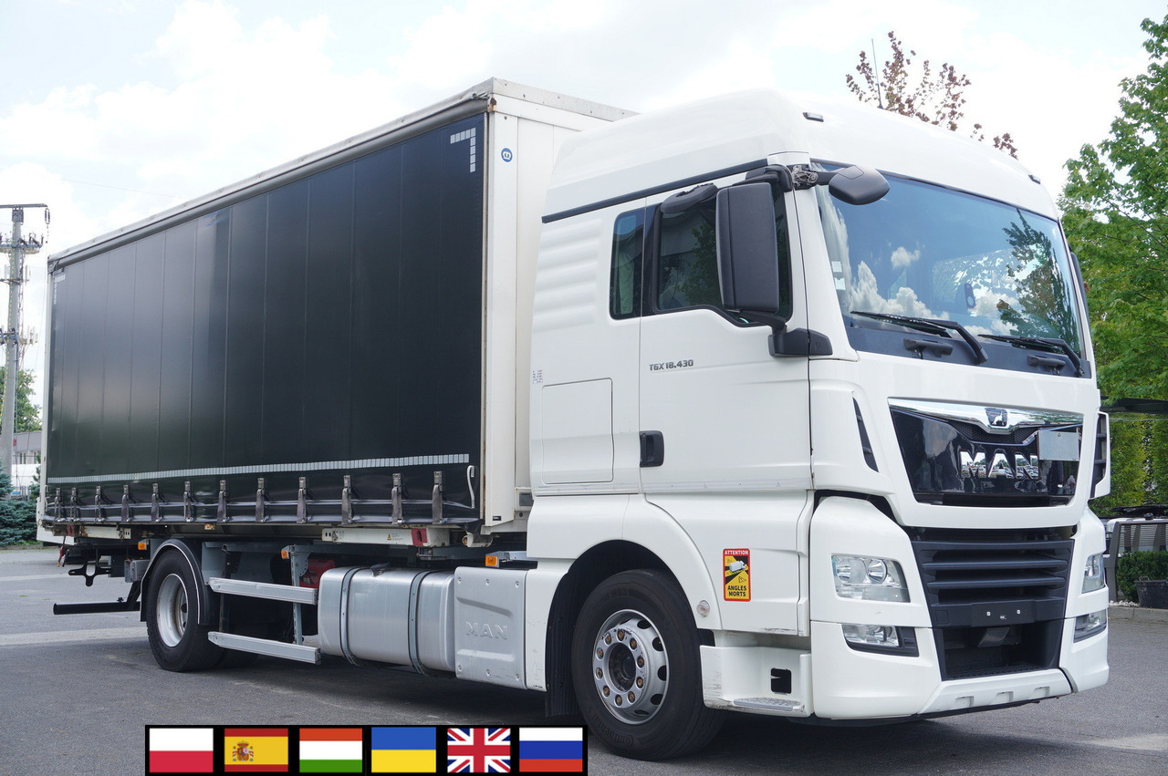 MAN TGX 18.430 / Curtainsider 18 EPAL / sleeping cab / 2021 - شاحنة ستارة: صورة 1 MAN TGX 18.430 / Curtainsider 18 EPAL / sleeping cab / 2021 - شاحنة ستارة: صورة 1