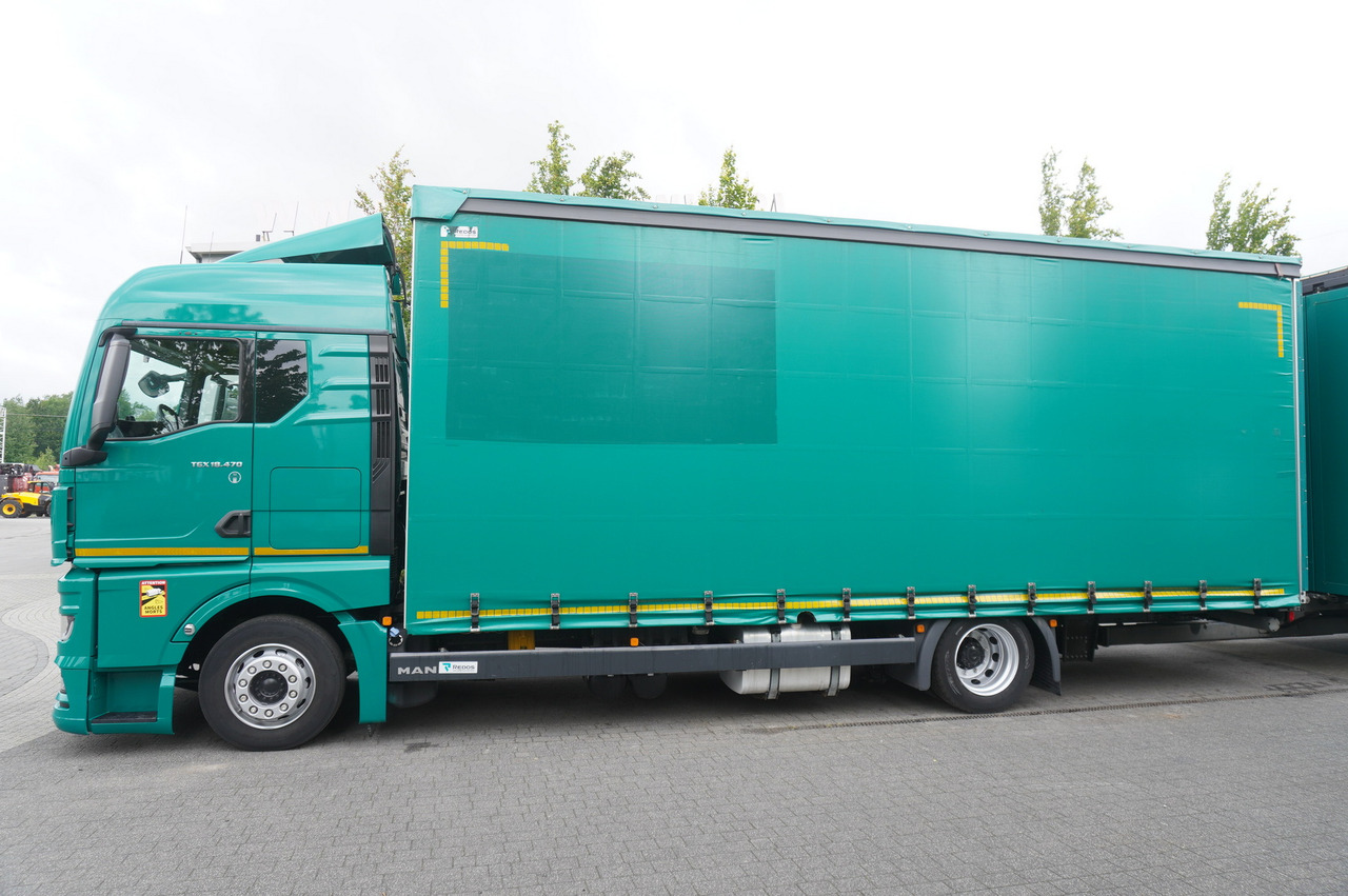 MAN TGX 18.470 / Trailer 19 EPAL / Curtainsider 19 EPAL / 2022 / Retarder / 15 units - شاحنة ستارة: صورة 5 MAN TGX 18.470 / Trailer 19 EPAL / Curtainsider 19 EPAL / 2022 / Retarder / 15 units - شاحنة ستارة: صورة 5