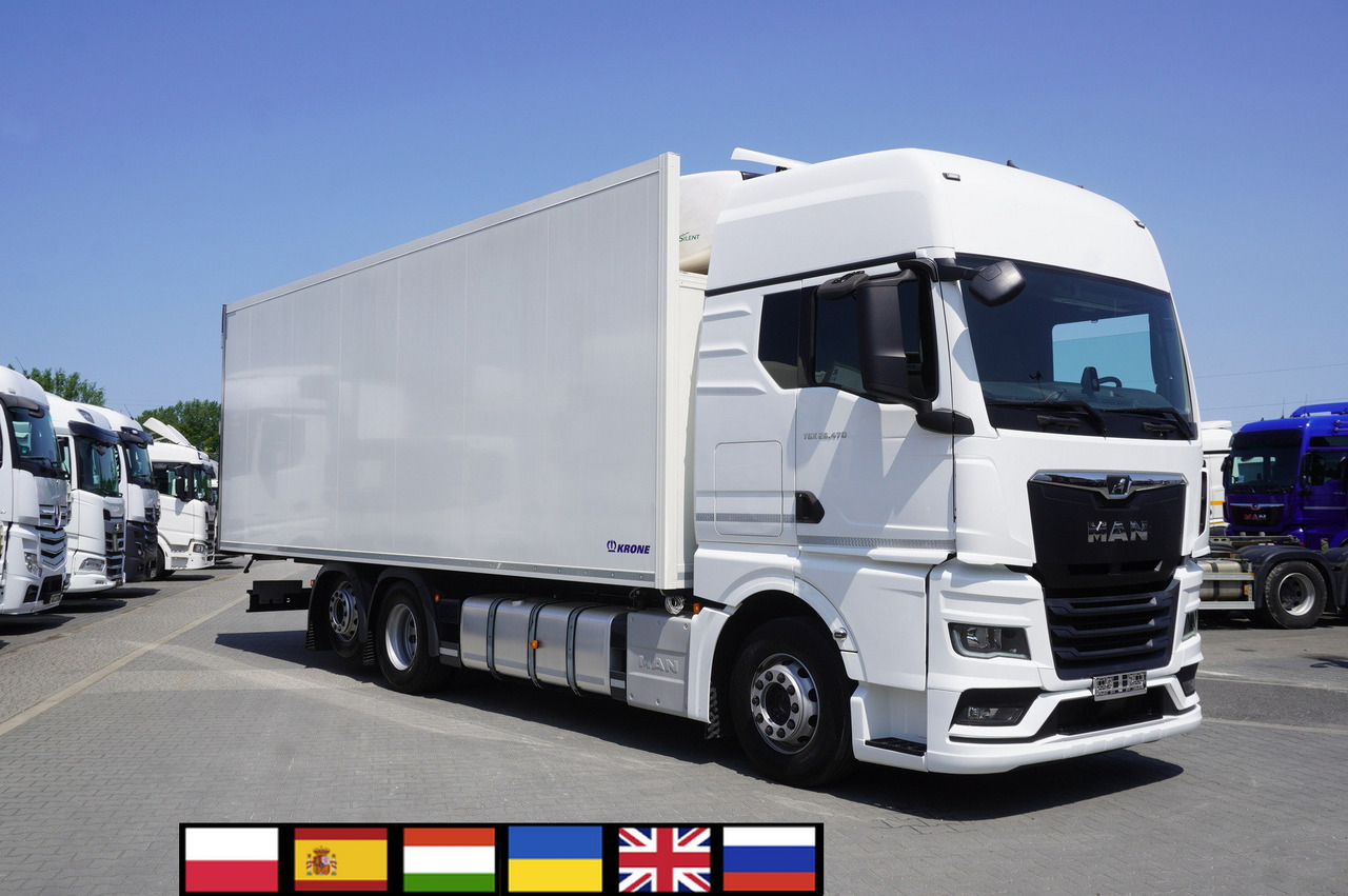 MAN TGX 26.470 / 2022 / Krone Refrigerator 40 EPAL Multitemp Dopplestock / Carrier Supra 950 MT - شاحنة الفريزر: صورة 1 MAN TGX 26.470 / 2022 / Krone Refrigerator 40 EPAL Multitemp Dopplestock / Carrier Supra 950 MT - شاحنة الفريزر: صورة 1