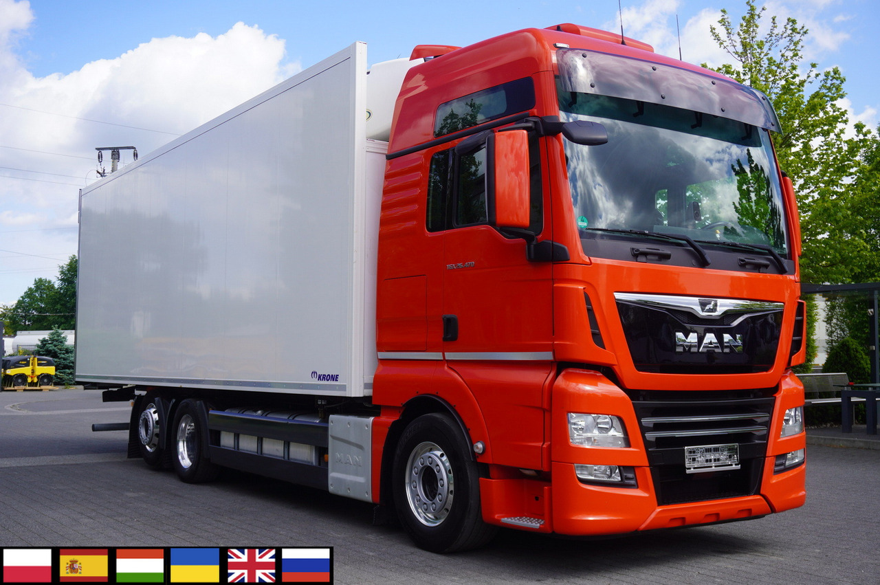 MAN TGX 26.470 / Krone refrigerator bitemperature doppelstock 20 EPAL / Carrier Supra 1250 MT - شاحنة الفريزر: صورة 1 MAN TGX 26.470 / Krone refrigerator bitemperature doppelstock 20 EPAL / Carrier Supra 1250 MT - شاحنة الفريزر: صورة 1