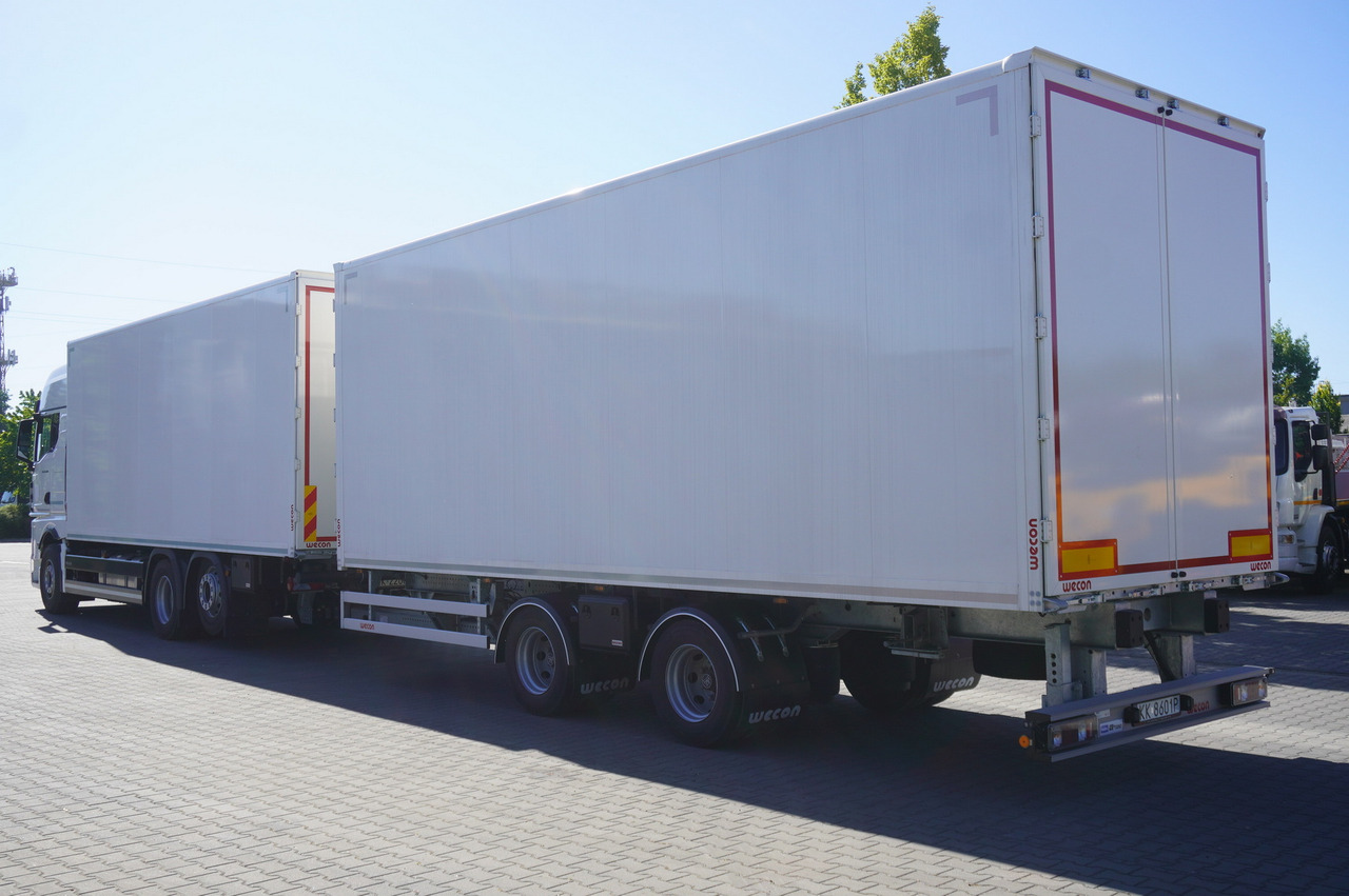 MAN TGX 26.480 6×2-2 LL CH NEW / 19 EPAL box / New Wecon walkthrough box trailer 19 EPAL / 2025.06 !!! - شاحنة مقفلة: صورة 3 MAN TGX 26.480 6×2-2 LL CH NEW / 19 EPAL box / New Wecon walkthrough box trailer 19 EPAL / 2025.06 !!! - شاحنة مقفلة: صورة 3