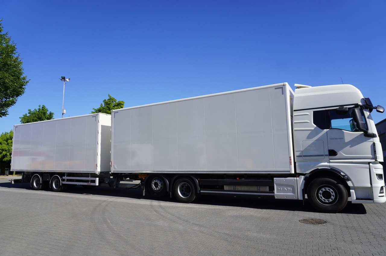 MAN TGX 26.480 6×2-2 LL CH NEW / 19 EPAL box / New Wecon walkthrough box trailer 19 EPAL / 2025.06 !!! - شاحنة مقفلة: صورة 2 MAN TGX 26.480 6×2-2 LL CH NEW / 19 EPAL box / New Wecon walkthrough box trailer 19 EPAL / 2025.06 !!! - شاحنة مقفلة: صورة 2