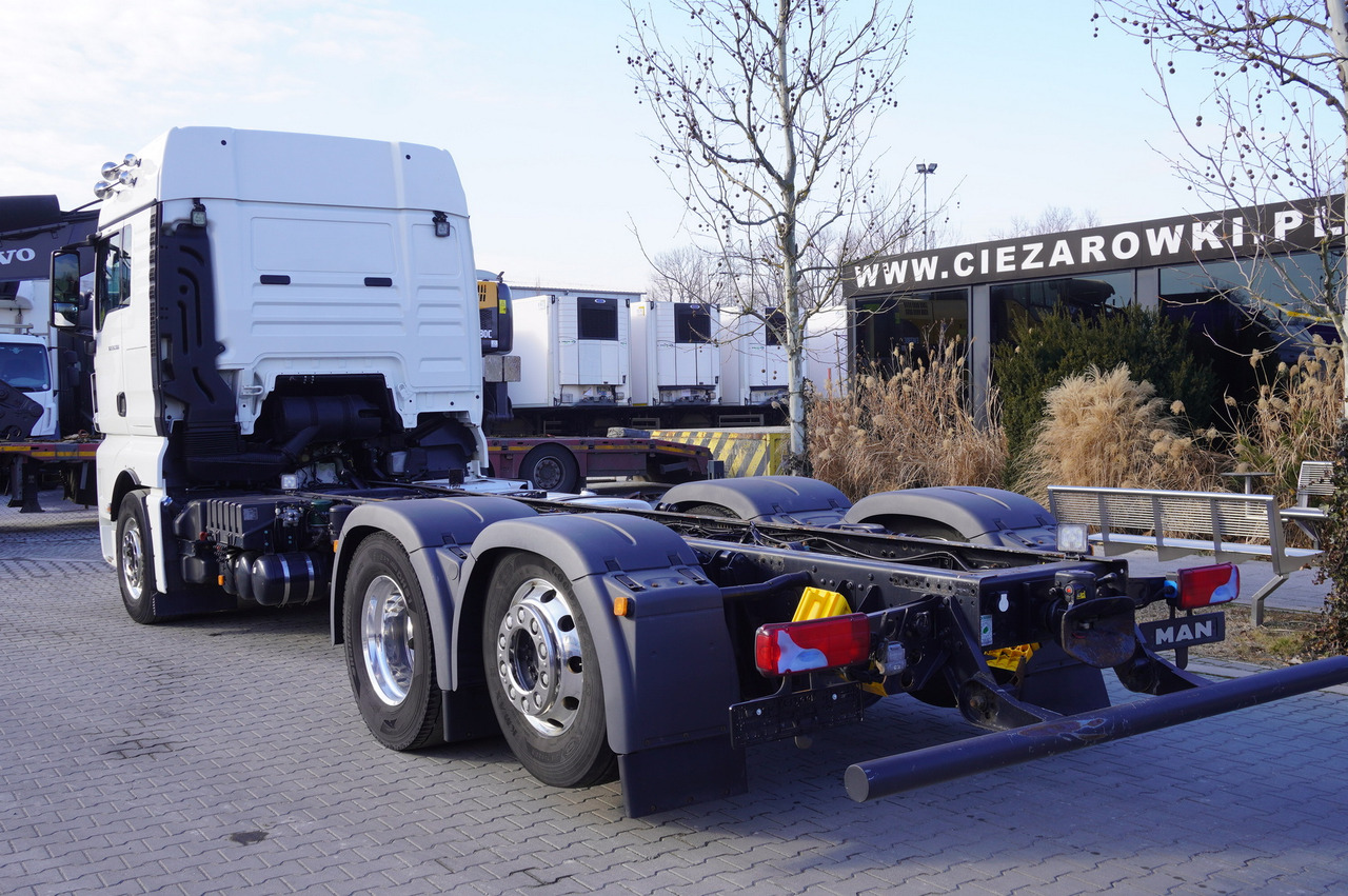 MAN TGX 26,500 / 500 HP / steering 3rd axle / 20 t cap. / Chassis 6.5 m - شاحنة هيكل كابينة: صورة 5 MAN TGX 26,500 / 500 HP / steering 3rd axle / 20 t cap. / Chassis 6.5 m - شاحنة هيكل كابينة: صورة 5