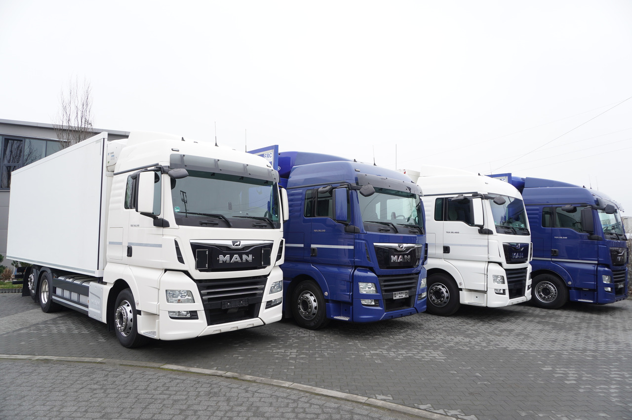 MAN TGX 26.510 6×2 E6 2021 / ATP/FRC / Schmitz FLOWER refrigerator 19 pallets / steering axle / 2 units - شاحنة الفريزر: صورة 1 MAN TGX 26.510 6×2 E6 2021 / ATP/FRC / Schmitz FLOWER refrigerator 19 pallets / steering axle / 2 units - شاحنة الفريزر: صورة 1