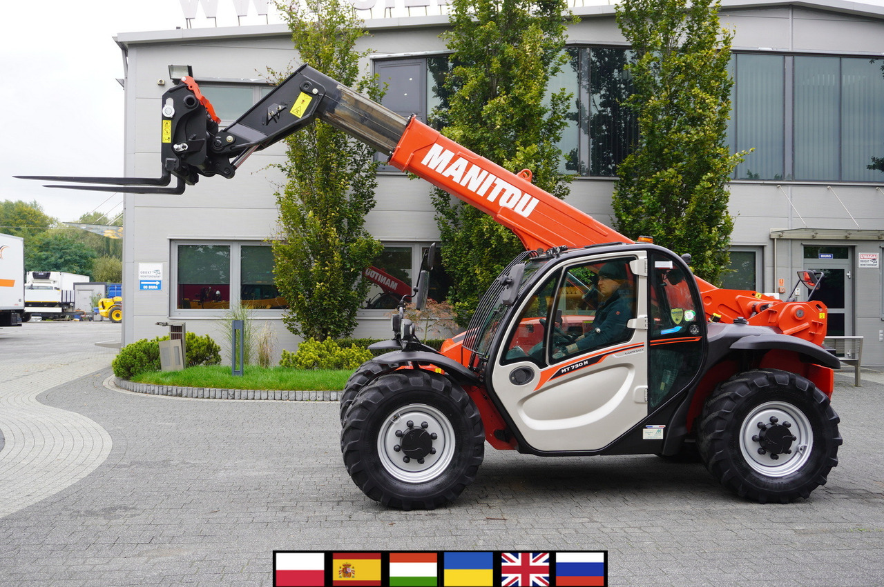 MANITOU MT 730 H / 7 m reach / 3 t / height 190 cm / 2900 MTH! / Joystick - رافعة تلسكوبية: صورة 1 MANITOU MT 730 H / 7 m reach / 3 t / height 190 cm / 2900 MTH! / Joystick - رافعة تلسكوبية: صورة 1