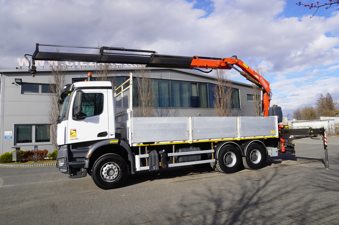 MERCEDES-BENZ AROCS 2636 Flatbed / HDS FASSI F175 7.7 T / 150,000 km - موبايل كرين: صورة 4 MERCEDES-BENZ AROCS 2636 Flatbed / HDS FASSI F175 7.7 T / 150,000 km - موبايل كرين: صورة 4