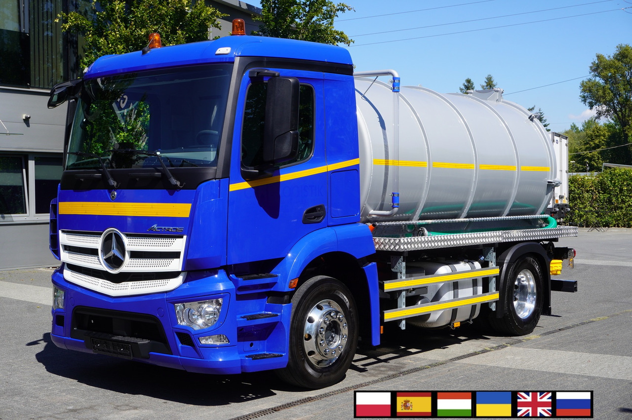 MERCEDES-BENZ Actros 18.35 LS / Body NEW septic tank (08/2025) 11000 l / 280000 kilometers! - صهريج السماد السائل: صورة 1 MERCEDES-BENZ Actros 18.35 LS / Body NEW septic tank (08/2025) 11000 l / 280000 kilometers! - صهريج السماد السائل: صورة 1
