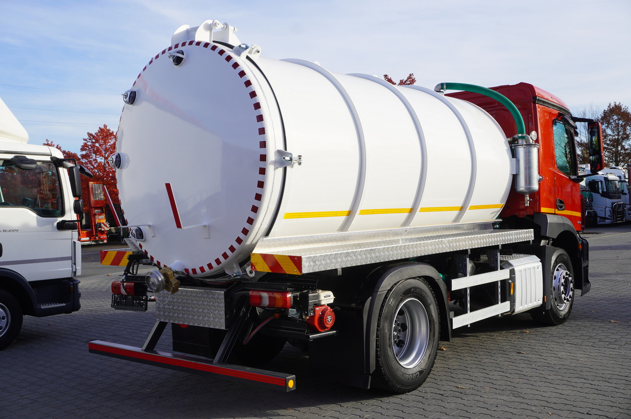 MERCEDES-BENZ Actros 1833 / 260 tho. km / NEW septic tank 11000 l - شاحنة صهريج: صورة 3 MERCEDES-BENZ Actros 1833 / 260 tho. km / NEW septic tank 11000 l - شاحنة صهريج: صورة 3