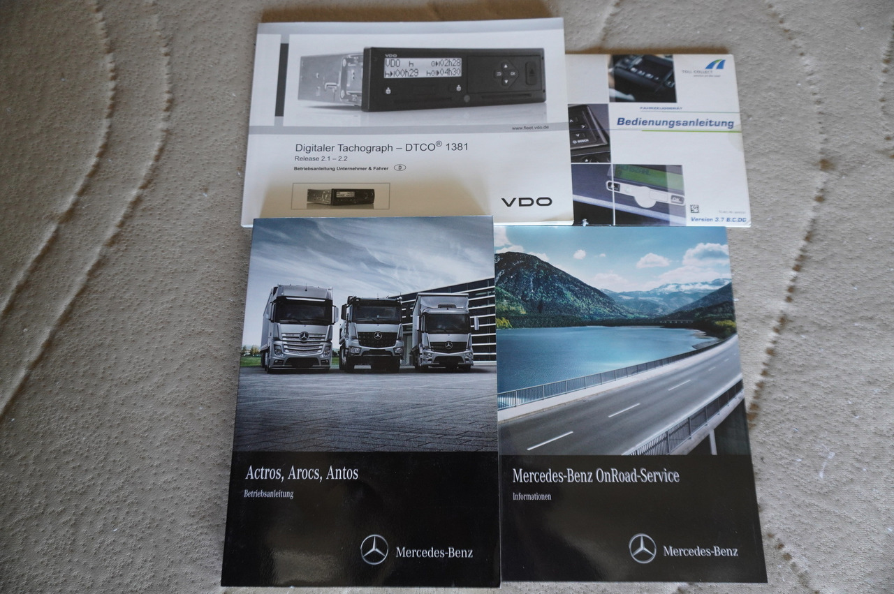 شاحنة قلاب MERCEDES-BENZ Actros 1840 / New 3-side tipper 10 EPAL / Diff. lock / Load cap 10 t [ Copy ]: صورة 29