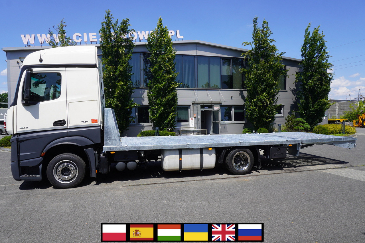 MERCEDES-BENZ Actros 1845 4×2 E6 / NEW tow truck platform 8.3 m / Sleeper cab - شاحنة نقل سيارات شاحنة: صورة 1 MERCEDES-BENZ Actros 1845 4×2 E6 / NEW tow truck platform 8.3 m / Sleeper cab - شاحنة نقل سيارات شاحنة: صورة 1