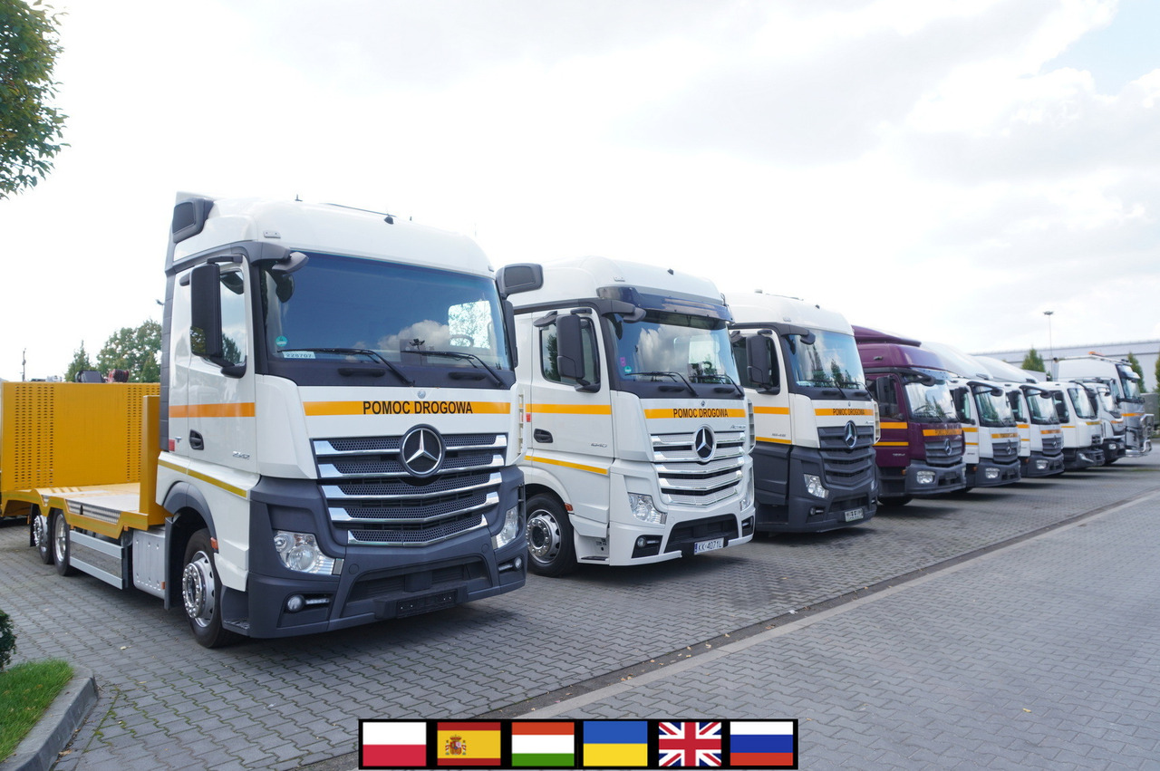 MERCEDES-BENZ Actros 1845 / NEW TOW TRUCK PLATFORM/ Sleeper cab / several units - شاحنة سحب: صورة 1 MERCEDES-BENZ Actros 1845 / NEW TOW TRUCK PLATFORM/ Sleeper cab / several units - شاحنة سحب: صورة 1
