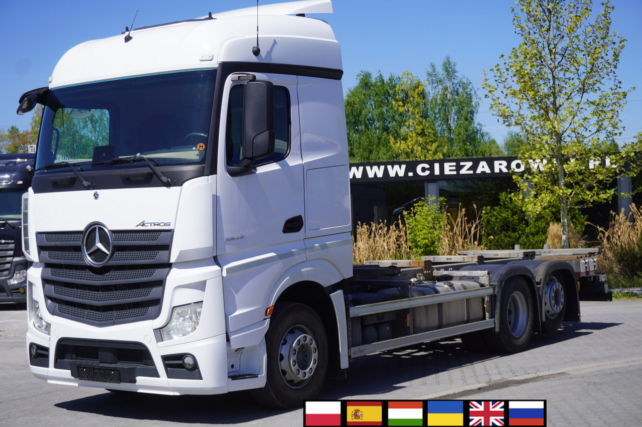 MERCEDES-BENZ Actros 2545 6×2 MP5 / Full ADR / BDF - شاحنات الحاويات / جسم علوي قابل للتغيير شاحنة: صورة 1 MERCEDES-BENZ Actros 2545 6×2 MP5 / Full ADR / BDF - شاحنات الحاويات / جسم علوي قابل للتغيير شاحنة: صورة 1