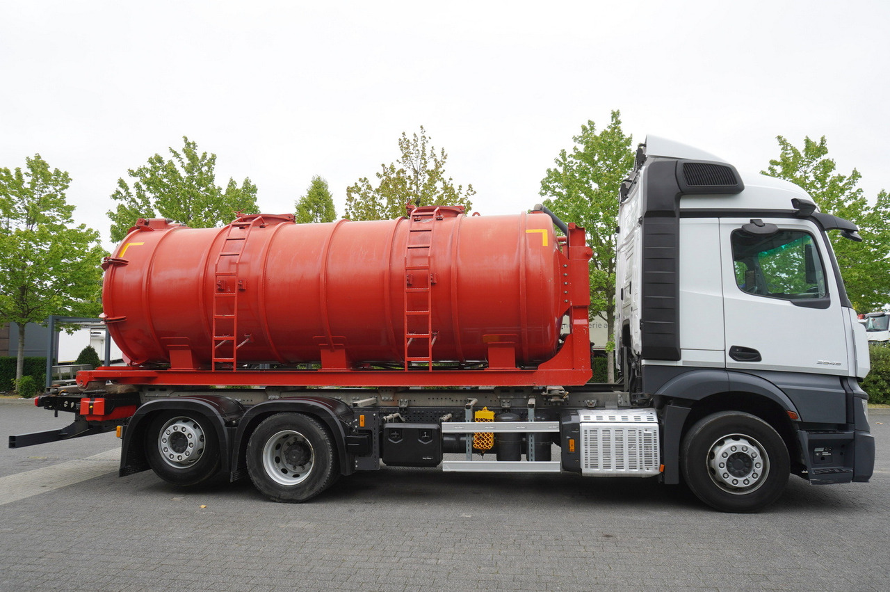 MERCEDES-BENZ Actros 2545 6 × 2 MP5 / NEW septic barrel 13000 L - شاحنة صهريج: صورة 5 MERCEDES-BENZ Actros 2545 6 × 2 MP5 / NEW septic barrel 13000 L - شاحنة صهريج: صورة 5