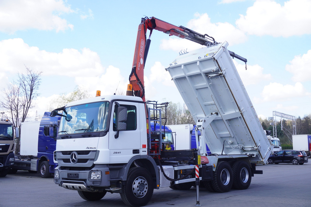 MERCEDES-BENZ Actros 2641 6×4 E5 / Crane / Dumper / 110000 km! - موبايل كرين: صورة 2 MERCEDES-BENZ Actros 2641 6×4 E5 / Crane / Dumper / 110000 km! - موبايل كرين: صورة 2