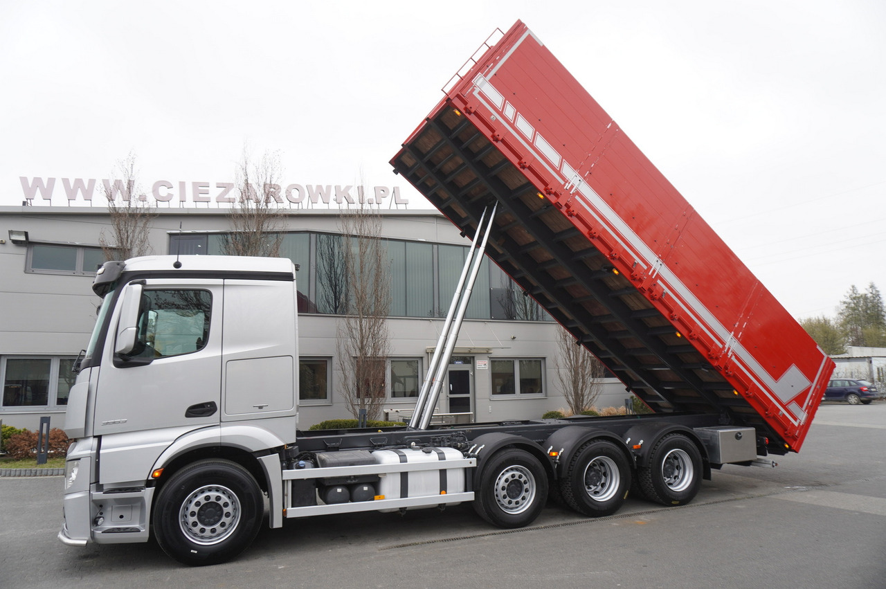 MERCEDES-BENZ Actros 3563 8x4 / Tipper for grain 20 t load capacity - شاحنات مسطحة: صورة 4 MERCEDES-BENZ Actros 3563 8x4 / Tipper for grain 20 t load capacity - شاحنات مسطحة: صورة 4