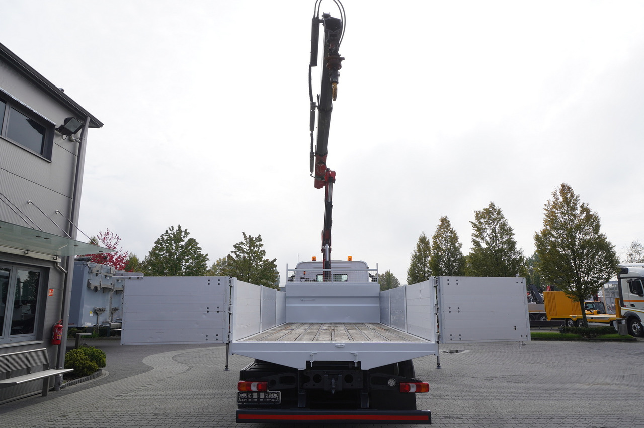 MERCEDES-BENZ Antos 2540 / Flatbed 15 EPAL / Fassi F165 / 6.1 t / 8 m reach / remote control / rotator / 1600 MTH / steered axle - شاحنات مسطحة, شاحنة كرين: صورة 4 MERCEDES-BENZ Antos 2540 / Flatbed 15 EPAL / Fassi F165 / 6.1 t / 8 m reach / remote control / rotator / 1600 MTH / steered axle - شاحنات مسطحة, شاحنة كرين: صورة 4