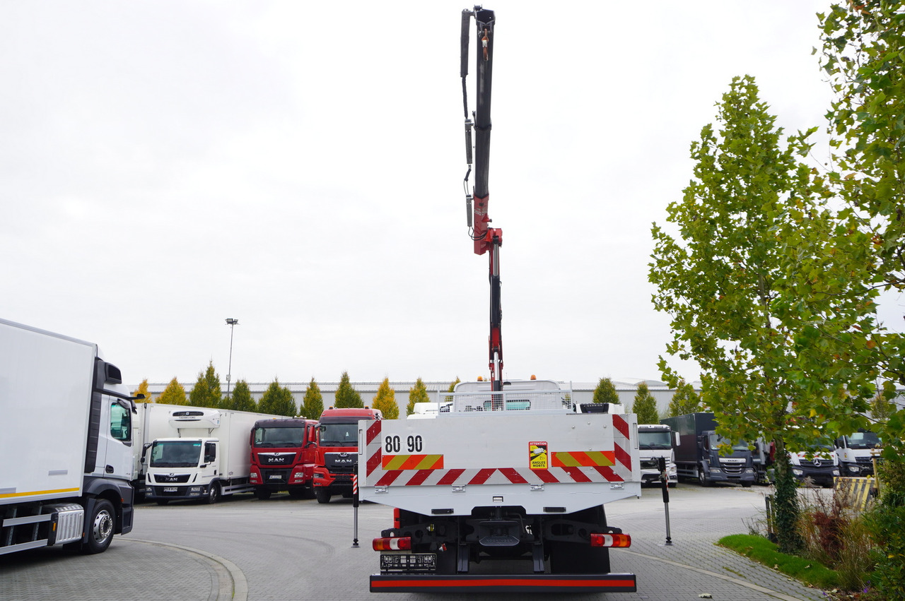 MERCEDES-BENZ Arocs 1830 / Flatbed 16 EPAL / HDS Fassi 155 / Reach 8 m / Load capacity 6160 kg - شاحنات مسطحة, شاحنة كرين: صورة 3 MERCEDES-BENZ Arocs 1830 / Flatbed 16 EPAL / HDS Fassi 155 / Reach 8 m / Load capacity 6160 kg - شاحنات مسطحة, شاحنة كرين: صورة 3