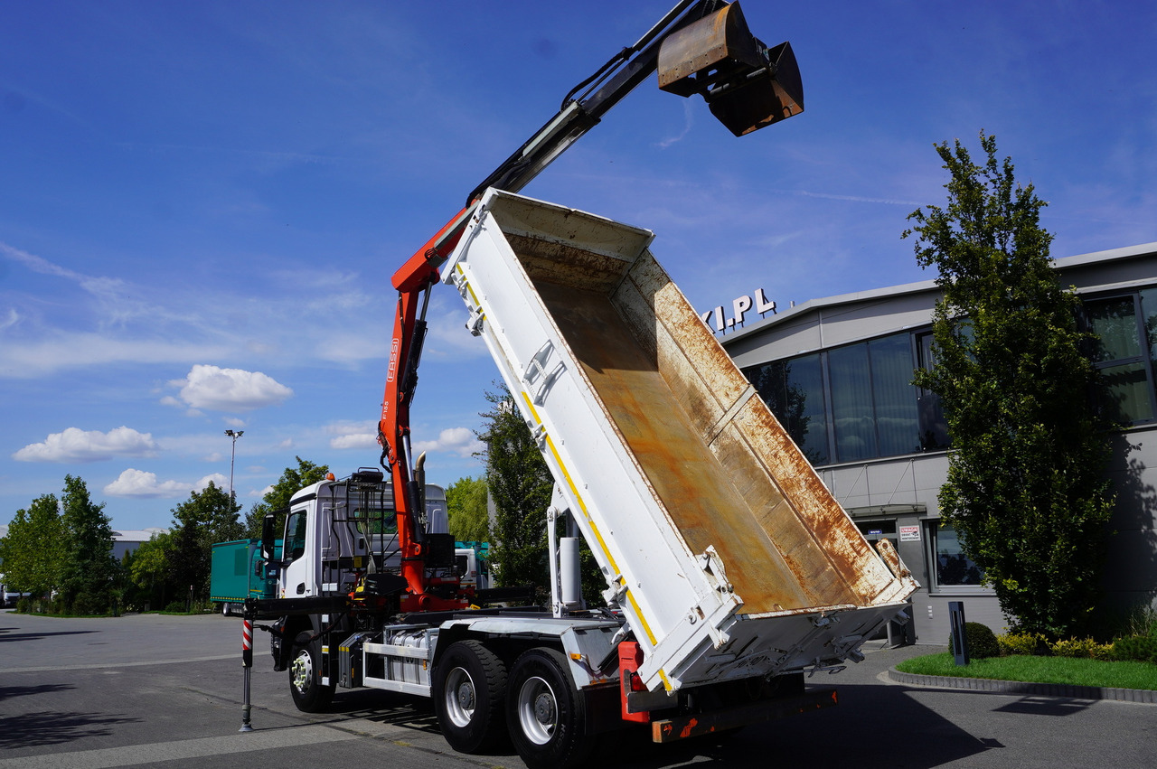 MERCEDES-BENZ Arocs 2636 / 6x4 / HDS Fassi / 3-Way Tipper / Bortmatic - شاحنة قلاب, شاحنة كرين: صورة 5 MERCEDES-BENZ Arocs 2636 / 6x4 / HDS Fassi / 3-Way Tipper / Bortmatic - شاحنة قلاب, شاحنة كرين: صورة 5