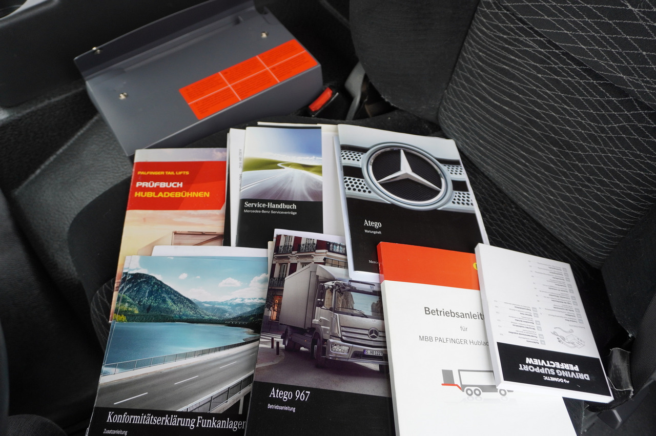 شاحنة مقفلة MERCEDES-BENZ Atego 816 E6 4x2 / container / 15 pallets: صورة 9