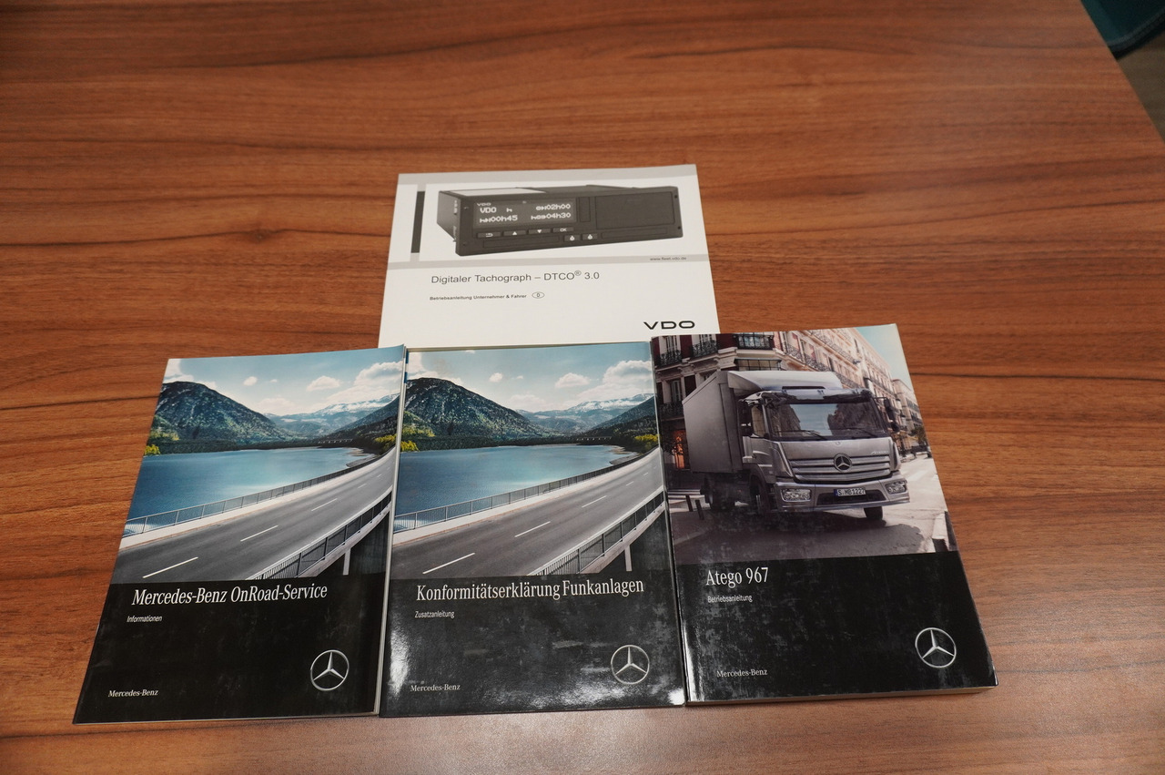 شاحنة نقل سيارات شاحنة MERCEDES-BENZ Atego 818 / E6 / NEW GALVANIZED tow truck: صورة 30