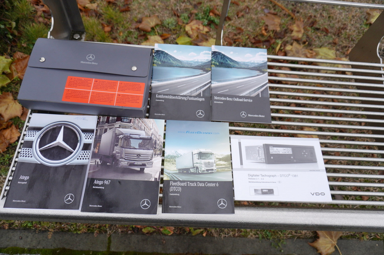 شاحنة نقل سيارات شاحنة MERCEDES-BENZ Atego 818 / New Galvanized Tow Truck: صورة 30