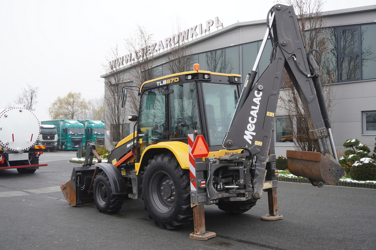 Mecalac TLB870 backhoe loader / 1990 MTH! / joysticks - جرافة حفار: صورة 5 Mecalac TLB870 backhoe loader / 1990 MTH! / joysticks - جرافة حفار: صورة 5
