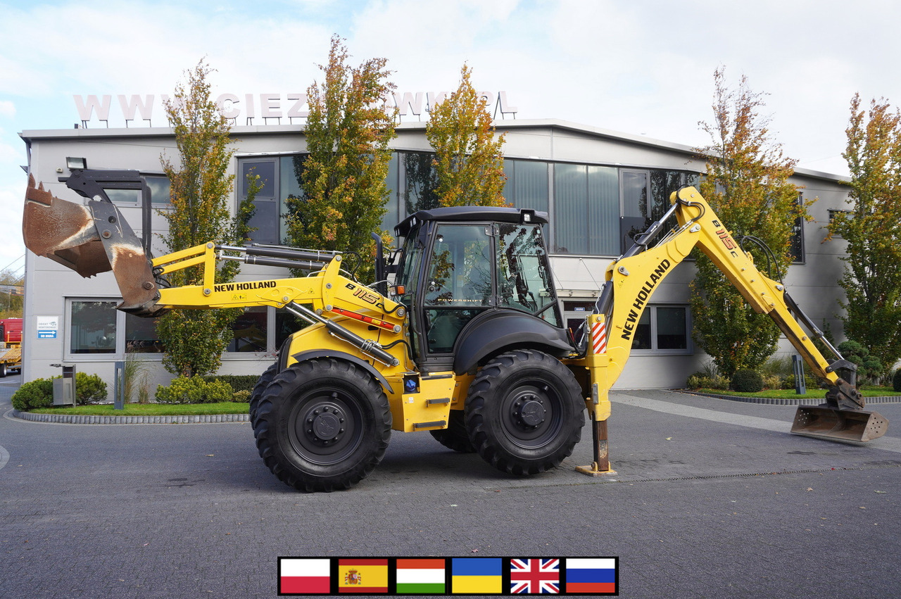 NEW HOLLAND B 115 C backhoe loader / 1000 MTH ! / 2021 - جرافة حفار: صورة 1 NEW HOLLAND B 115 C backhoe loader / 1000 MTH ! / 2021 - جرافة حفار: صورة 1