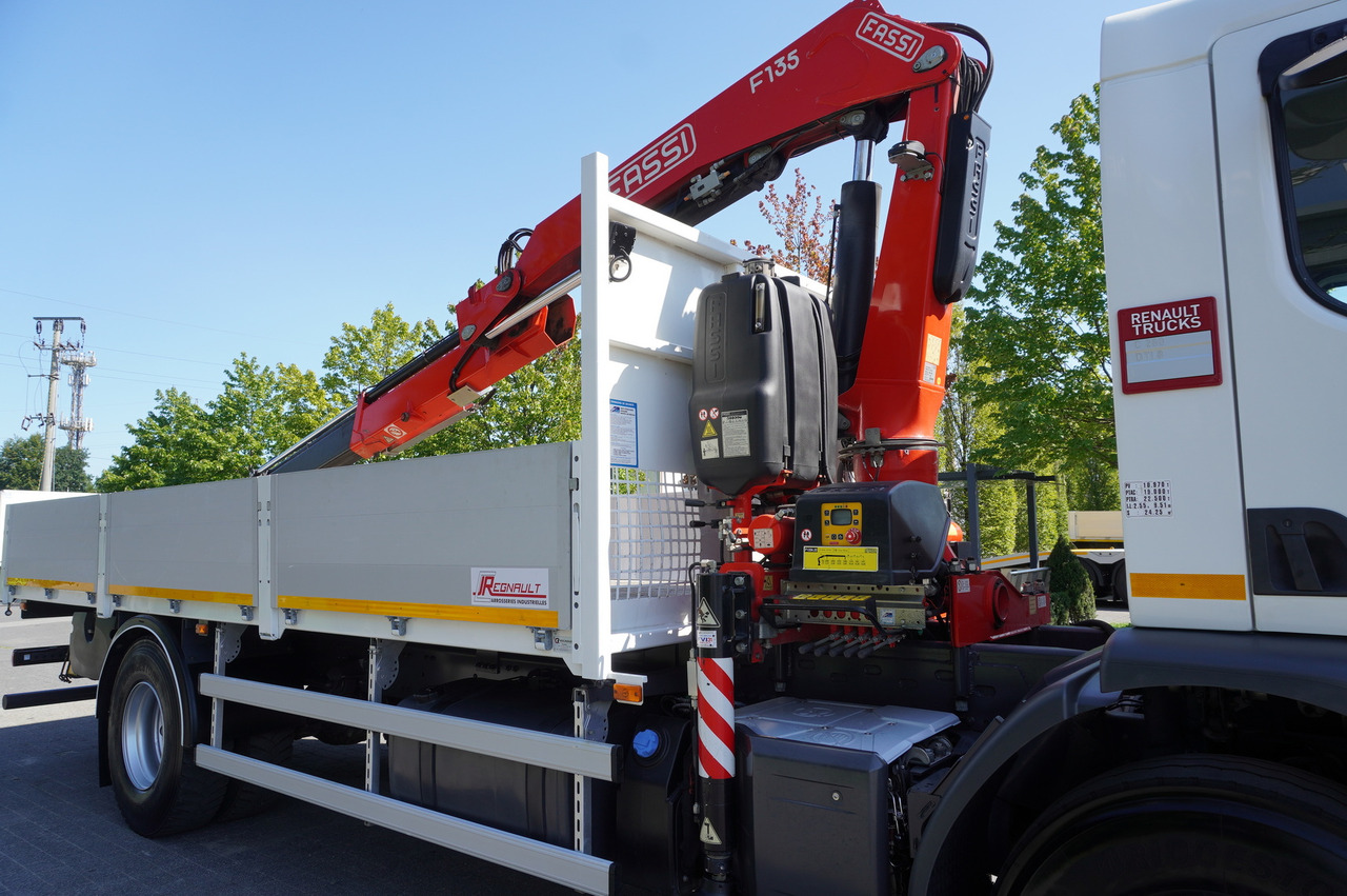 شاحنات مسطحة, شاحنة كرين RENAULT C280 DTI 8 / FASSI crane 5.6 T / range 8 m / Flatbed 15 EPAL: صورة 6 شاحنات مسطحة, شاحنة كرين RENAULT C280 DTI 8 / FASSI crane 5.6 T / range 8 m / Flatbed 15 EPAL: صورة 6