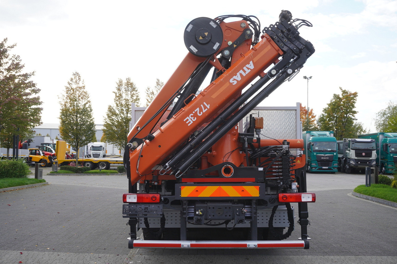 شاحنات مسطحة, شاحنة كرين RENAULT C380 Comfort 6x4 / Atlas 172.3E crane / Range 12.3 m / capacity 6.1 t / Flatbed 17 EPAL: صورة 7