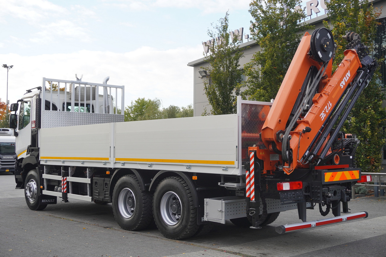RENAULT C380 Comfort 6x4 / Atlas 172.3E crane / Range 12.3 m / capacity 6.1 t / Flatbed 17 EPAL - شاحنة كرين: صورة 5 RENAULT C380 Comfort 6x4 / Atlas 172.3E crane / Range 12.3 m / capacity 6.1 t / Flatbed 17 EPAL - شاحنة كرين: صورة 5