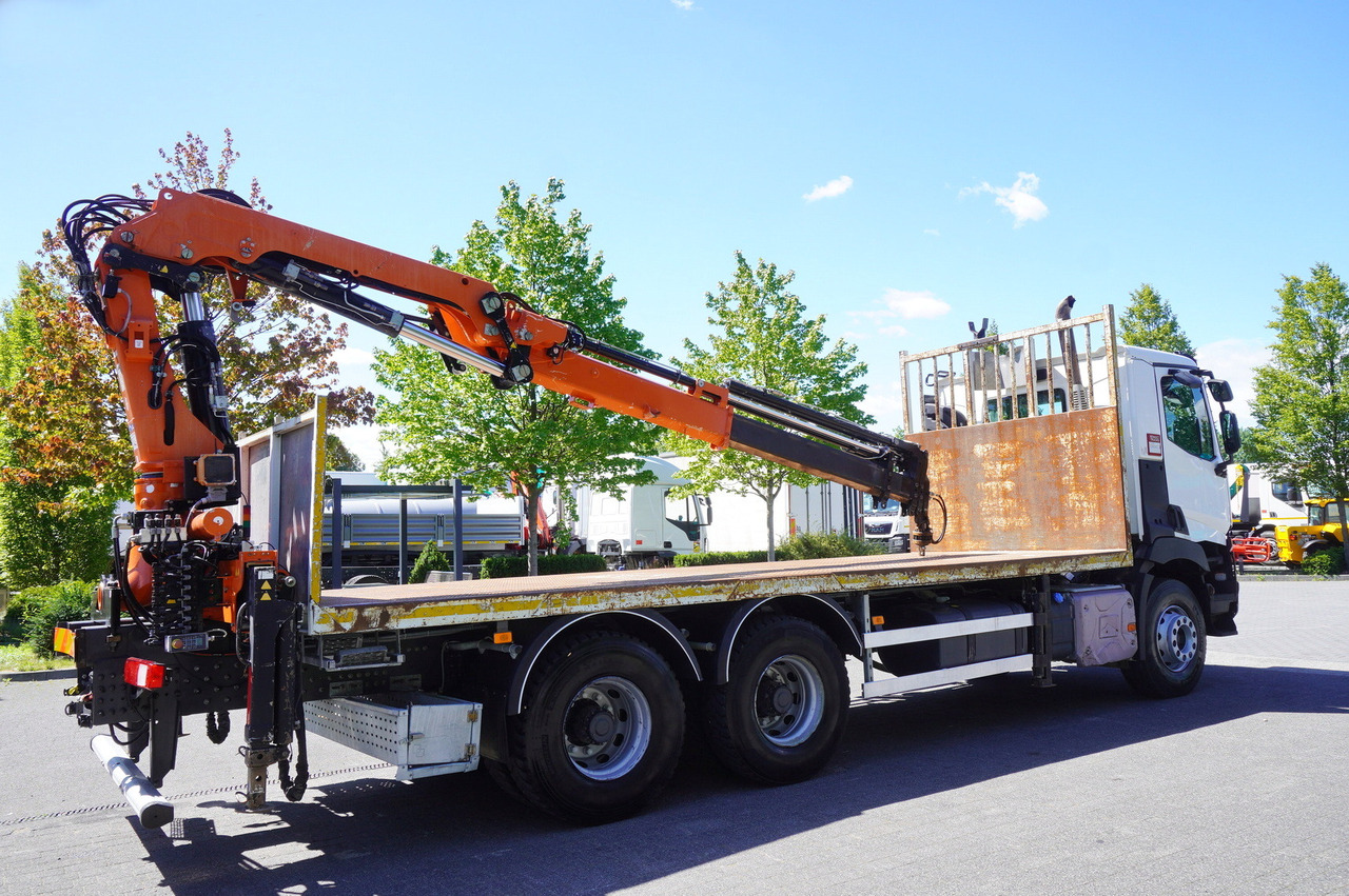 RENAULT C380 Comfort 6x4 / Atlas 6.1 T crane / range 12.3 m - شاحنات مسطحة, شاحنة كرين: صورة 4 RENAULT C380 Comfort 6x4 / Atlas 6.1 T crane / range 12.3 m - شاحنات مسطحة, شاحنة كرين: صورة 4