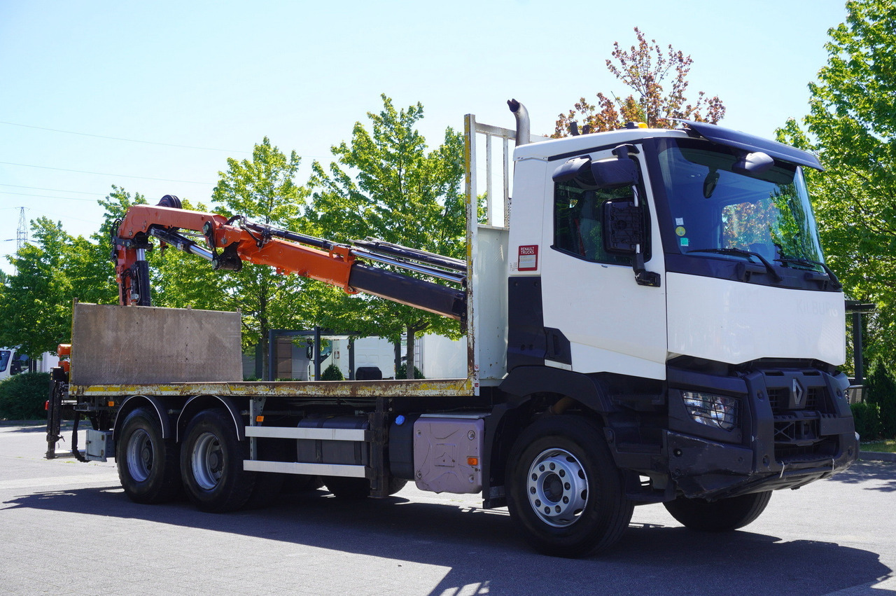 RENAULT C380 Comfort 6x4 / Atlas 6.1 T crane / range 12.3 m - شاحنات مسطحة, شاحنة كرين: صورة 5 RENAULT C380 Comfort 6x4 / Atlas 6.1 T crane / range 12.3 m - شاحنات مسطحة, شاحنة كرين: صورة 5