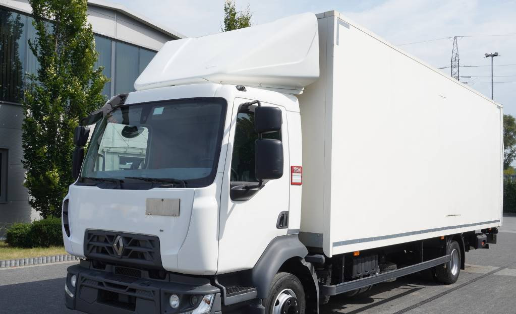 RENAULT D12 E6 / Container 18 pallets / tail lift - شاحنة مقفلة: صورة 1 RENAULT D12 E6 / Container 18 pallets / tail lift - شاحنة مقفلة: صورة 1