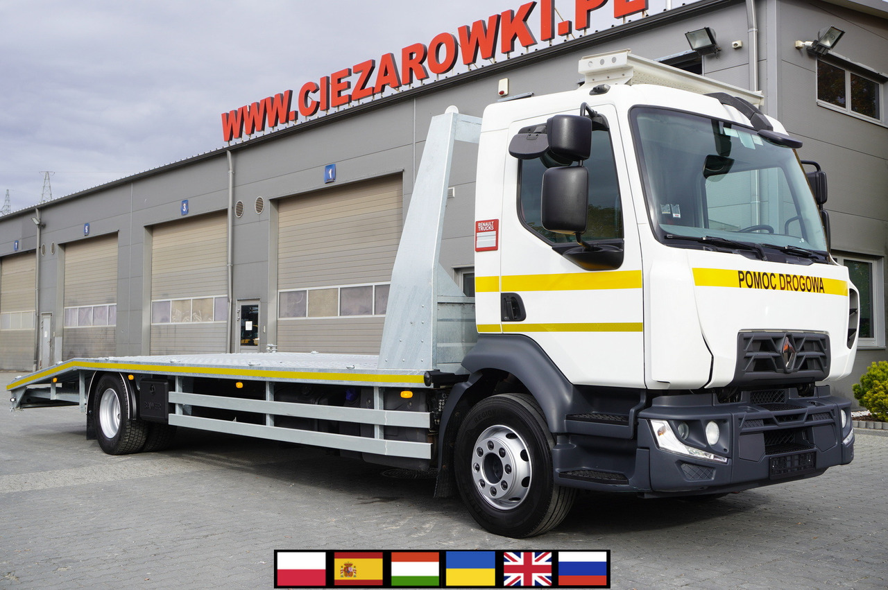 RENAULT D16 / NEW Tow truck 7.7 m / 170 tho. km - شاحنة نقل سيارات شاحنة: صورة 1 RENAULT D16 / NEW Tow truck 7.7 m / 170 tho. km - شاحنة نقل سيارات شاحنة: صورة 1